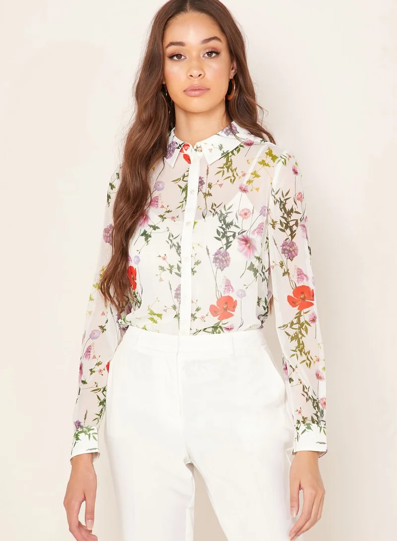 Ted Baker Shivany Floral Print Shirt
