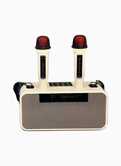 OASIS DESERT Portable Bluetooth Speaker With Lyrics Display Wireless Microphone Microphone Subwoofer K Music Stereo  - Image 1
