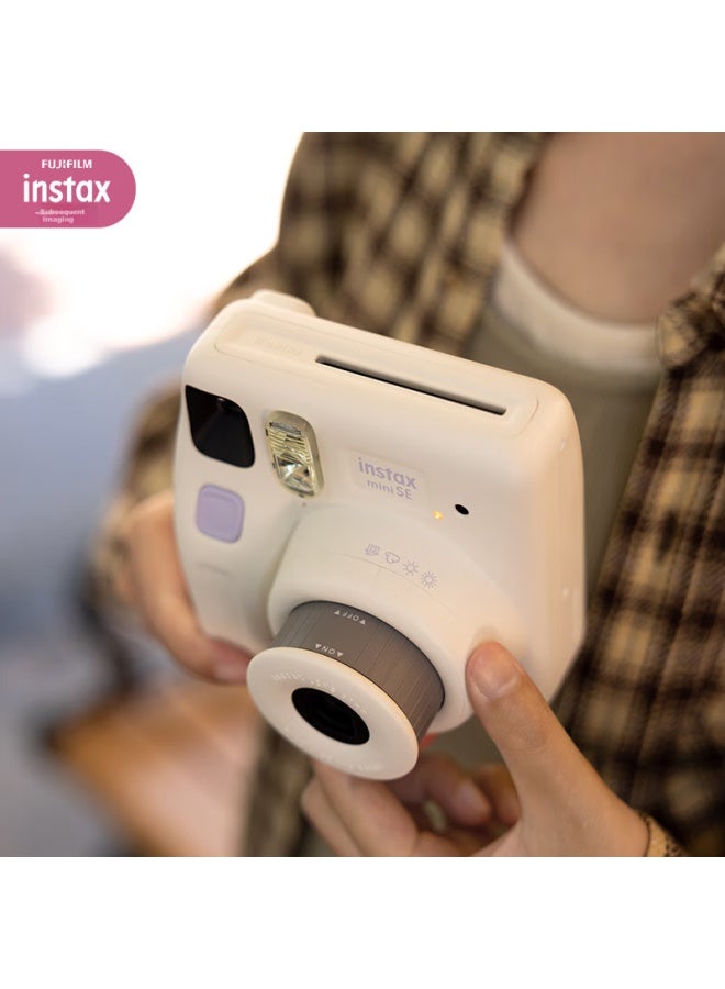 Instax Fuji Instax Instant Camera, One-step Imaging Camera, Minise , White - Image 3
