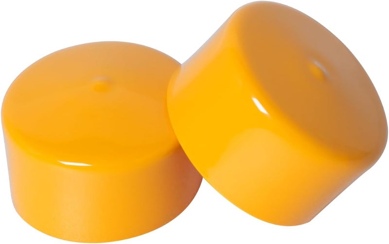 POWERTEC 2-1/2" ID Dust Collection End Cap for 2-1/2" OD Pipes, Plastic Pipe Cover for Woodworking Dust Systems, 2-Pack (70451-P2) - Image 1