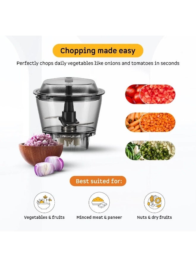 Atomberg Zenova Fresh Juicer Mixer Black FG1231 | High Nutrition | Easy Assembly & Cleaning | Auto Reverse | XL Hopper | Ideal for Fruit, Veggie Juices, Coconut Milk | Black - Image 5