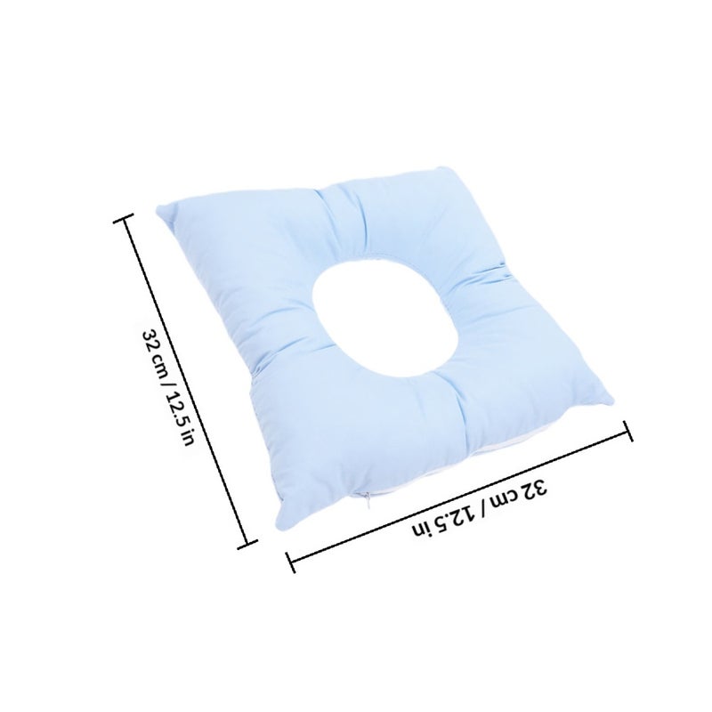 2Pcs Spa Salon Face Down Cushion Pillow Washable Reusable Cotton Pillow - Image 2