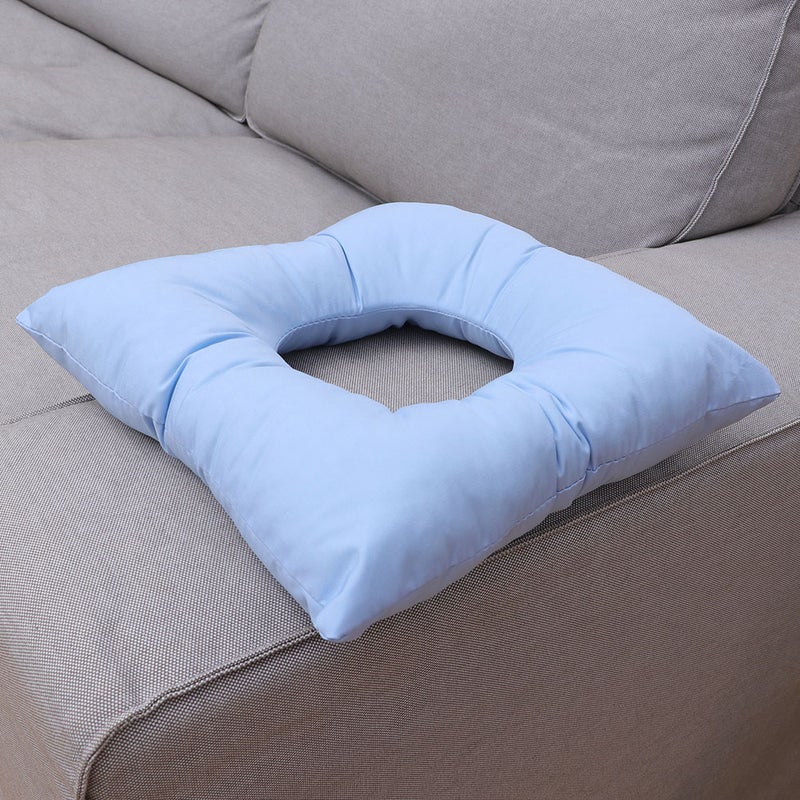 2Pcs Spa Salon Face Down Cushion Pillow Washable Reusable Cotton Pillow - Image 4