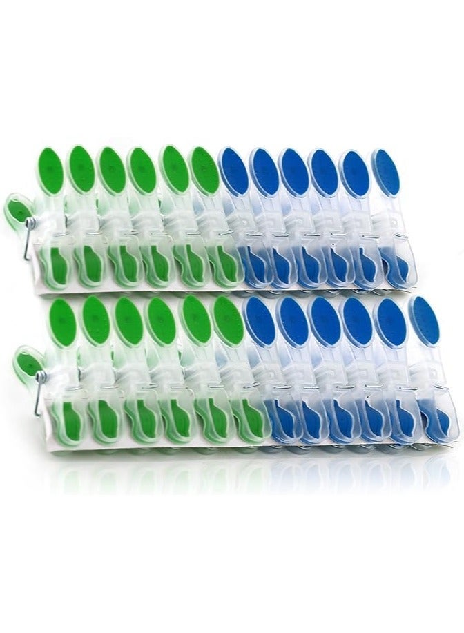 Soft Grip Clothes Pegs, 24 Pieces - Image 3