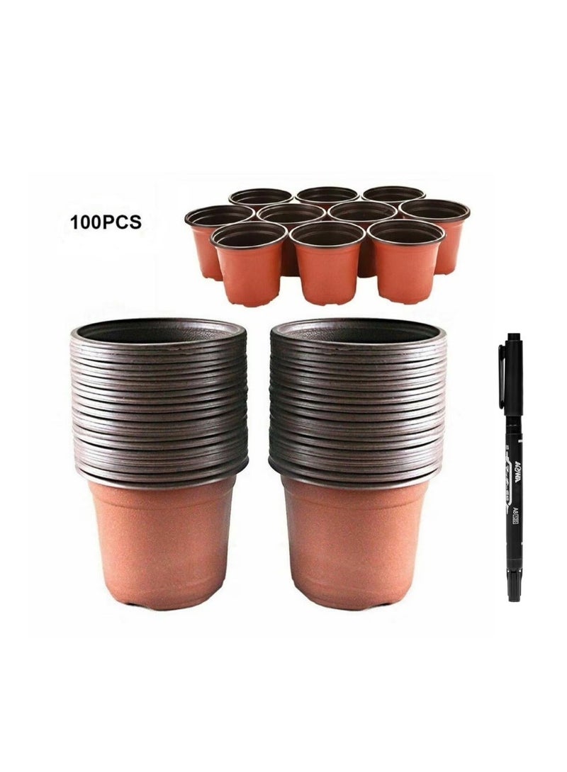 قوالب شتلات خارجية - ١٠٠ قطعة - Image 2