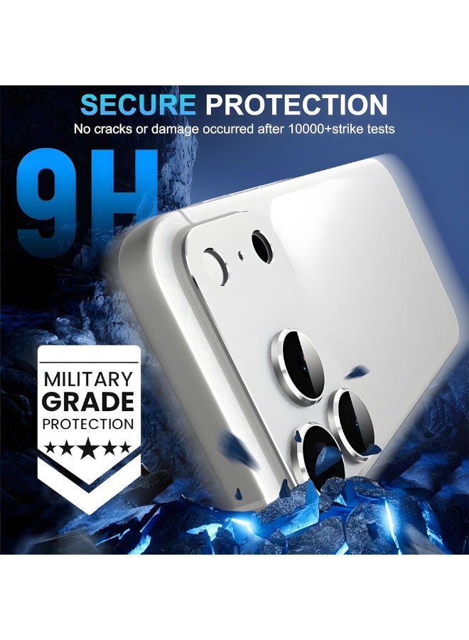 Camera Lens Protector for iPhone 17 Pro Max, Sapphire Glass, 9H Scratch Resistant, HD Clear Camera Protection, Anti Fingerprint, Full Coverage, Easy Install - Titanium - Image 4