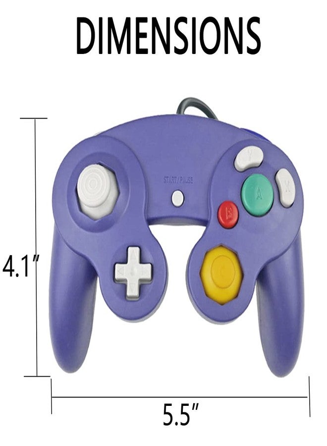 Reiso Classic NGC Wired USB Controller for Windows PC MAC(Purple) - Image 3