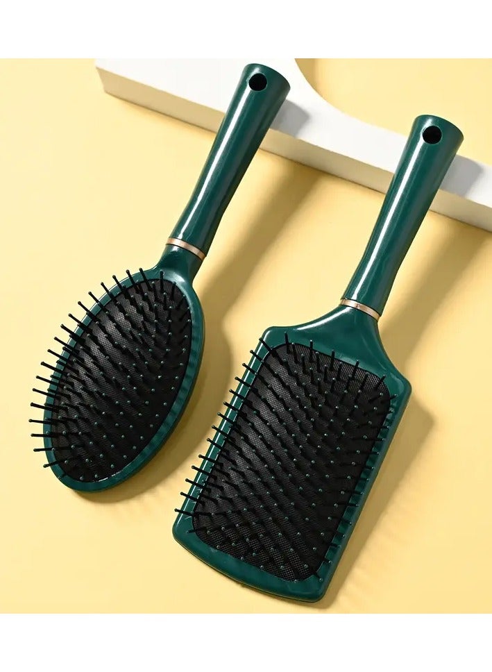 Rozino Detangling Hair Brush Anti-Static Detangler Hair Brush Paddle Air Cusihon Comb Nylon Bristle Hair Styling Brush For Women - Image 1