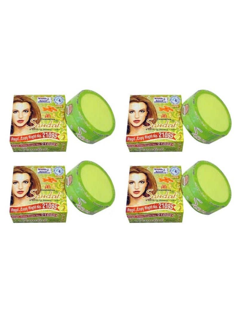 Sandal Beauty Cream for Winter and Summer 4 Piece 