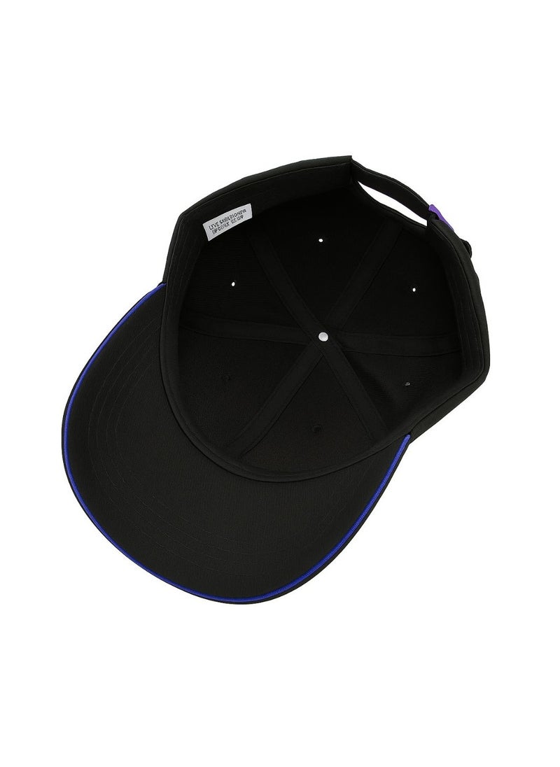 NENOUSH - Nenoush Plain Sandwich Baseball Cotton Classic And Adjustable Buckle Closure Cap For Unisex Black Blue Sandwich - Image 1