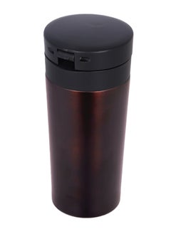 HYDROBREW Double Wall Insulated Tumbler Water Bottle - Black, 380Ml  - Image 2