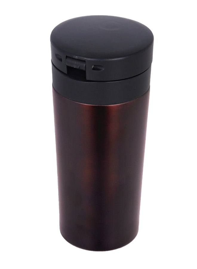 HYDROBREW Double Wall Insulated Tumbler Water Bottle - Dark Red, 380Ml - Image 2