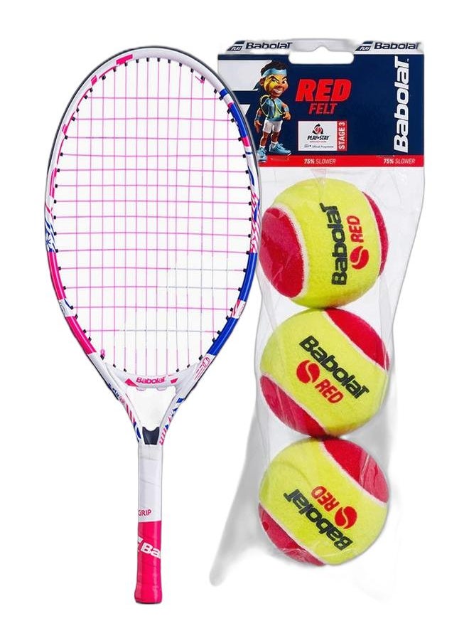 Babolat Babolat B'Fly Junior + Mini Tennis Balls for Kids Pack  - Image 1