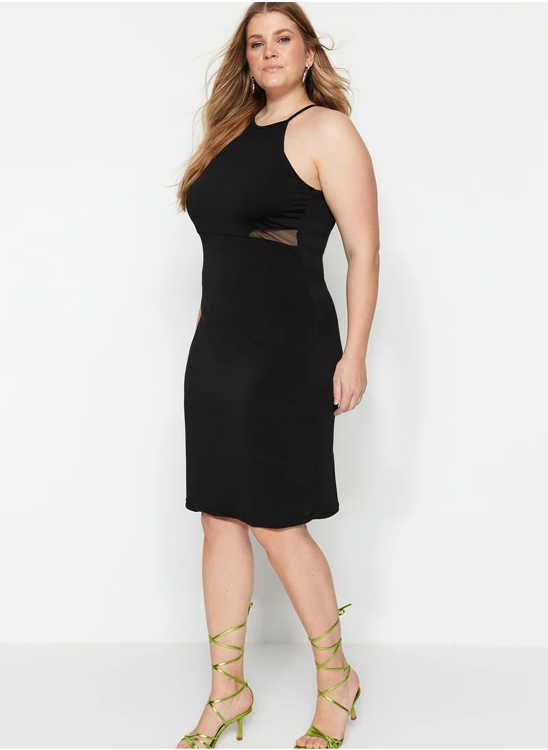 Trendyol Curve Strappy Knitted Dress