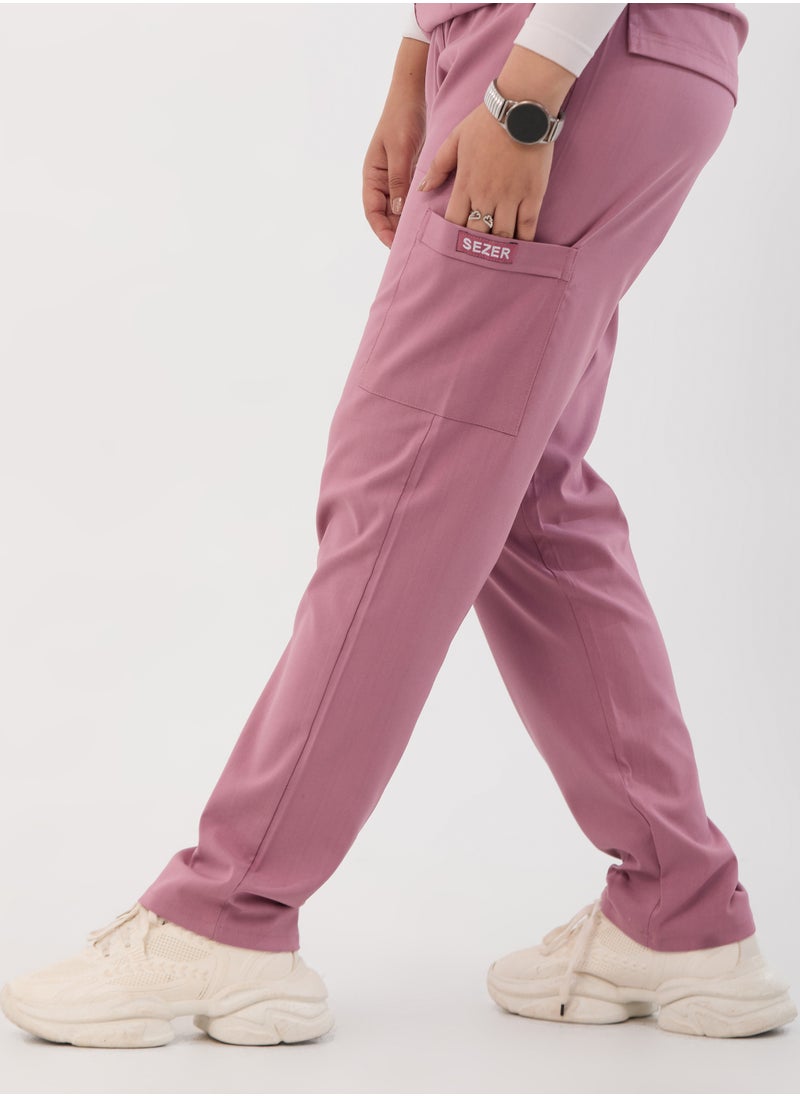 sezer Women's Caesar Scrub - Soft cotton Kashmir for your brilliance and comfort every work day!  - Image 3