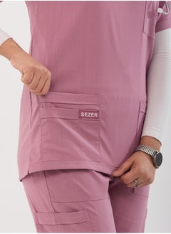 sezer Women's Caesar Scrub - Soft cotton Kashmir for your brilliance and comfort every work day!  - Image 4