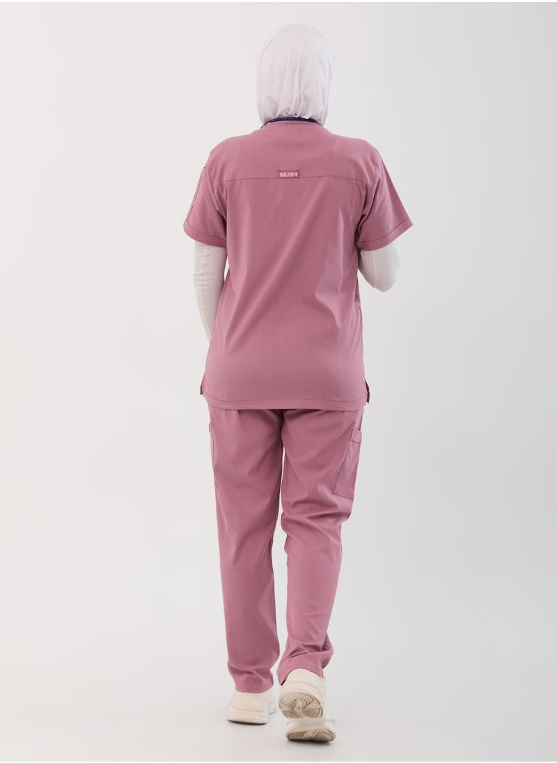 sezer Women's Caesar Scrub - Soft cotton Kashmir for your brilliance and comfort every work day!  - Image 5