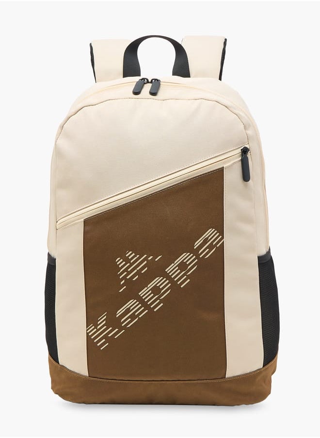 Kappa - Boys Logo Print Backpack with Adjustable Shoulder Straps - 44x31x17 cm - Image 1