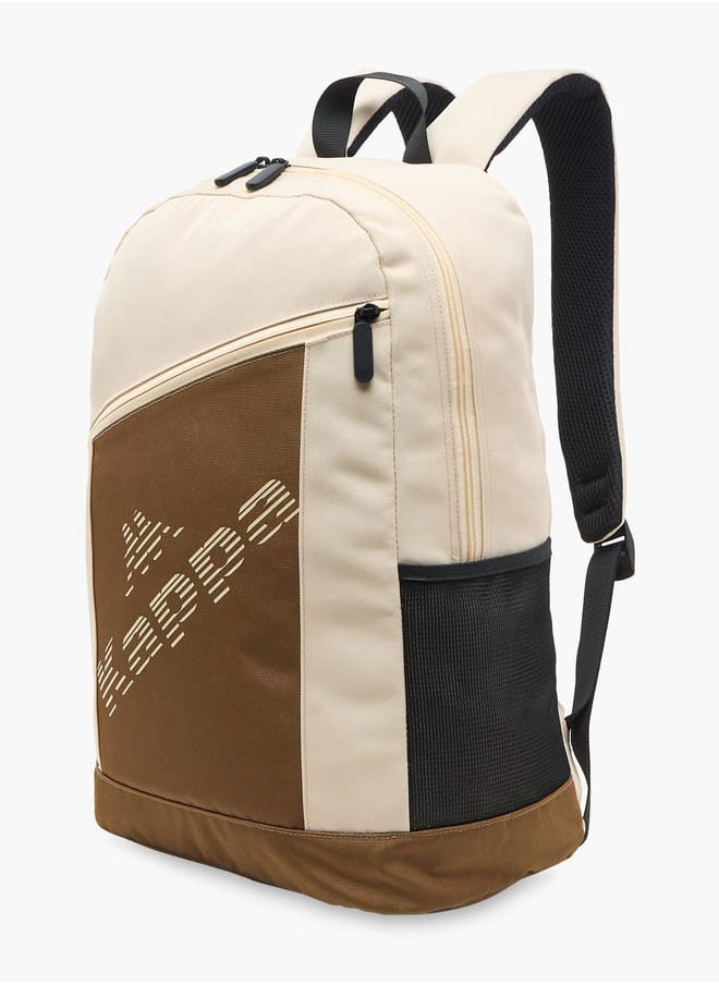 Kappa - Boys Logo Print Backpack with Adjustable Shoulder Straps - 44x31x17 cm - Image 1