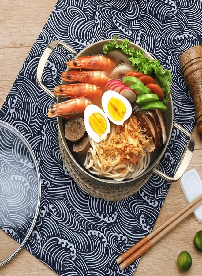Yopple Stainless Steel Frying Pan, 20cm Non-Stick Skillet, Carbon Steel Wok for Searing & Stir-Fry, Mini Chef Everyday Pan, Durable Cookware for Home & Kitchen - Image 3