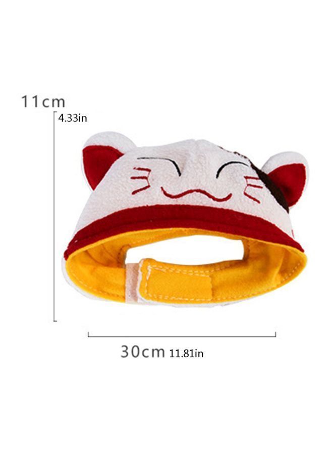 NIBEMINENT Garfield Dress Up Wig Lucky Cat 11x30centimeter - Image 2