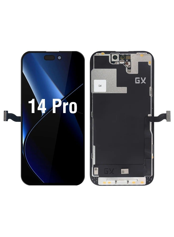 GX High-Quality Full Replacement Inner Screen Compatible With The iPhone 14 PRO Oled 120HZ (FHD+) - Brand GX - Image 2