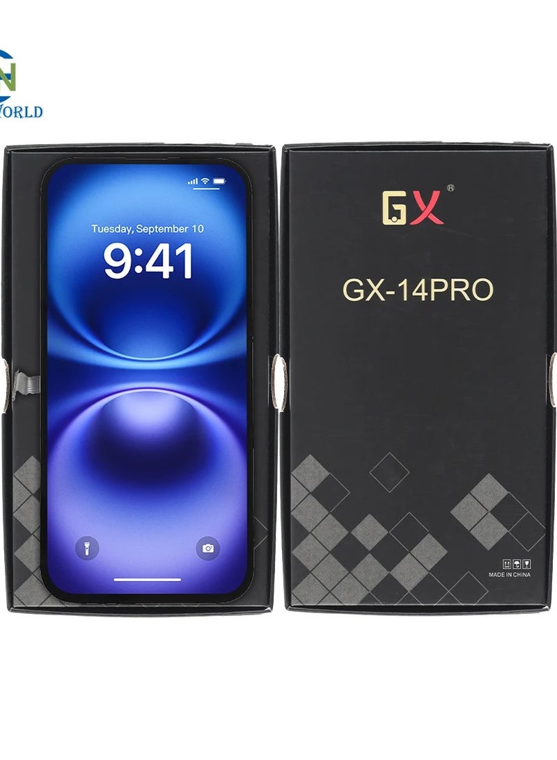 GX High-Quality Full Replacement Inner Screen Compatible With The iPhone 14 PRO Oled 120HZ (FHD+) - Brand GX - Image 1