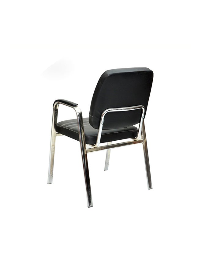 KARNAK Modern Design PU Leather Visitor Chair With Steel Metal Frame Waiting Room Chair For Home Office And Hospital  - Image 2