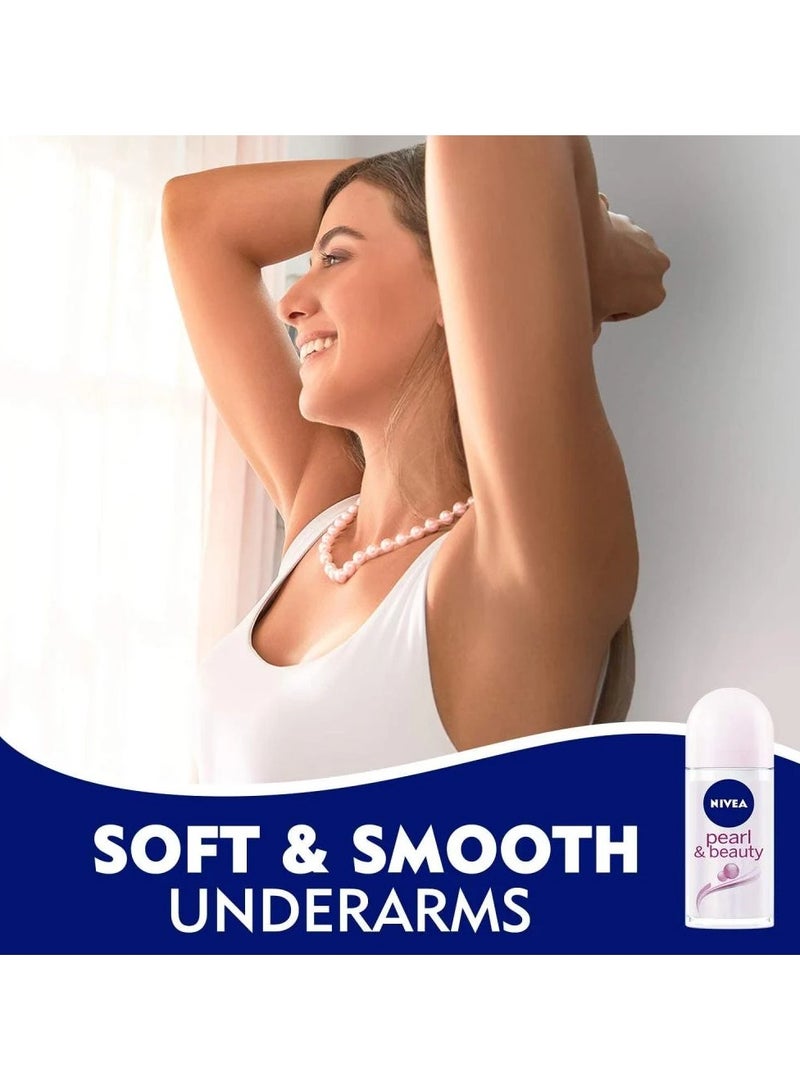 نيفيا مزيل عرق رول اون بيرل و بيوتي - 50 مل - Image 2