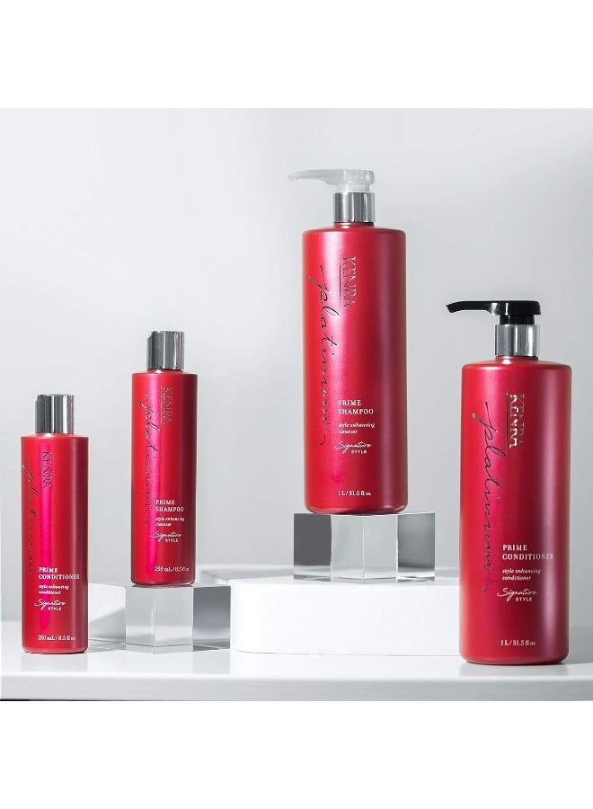 Kenra شامبو كينرا بلاتينوم برايم | معزز للتصفيف | لجميع أنواع الشعر | 31.5 أونصة سائلة - Image 3