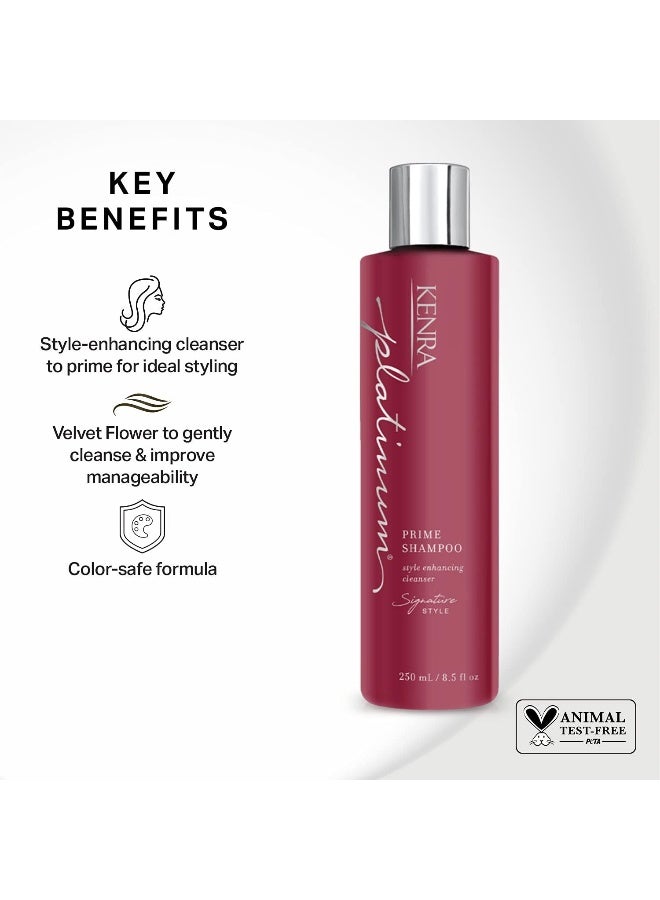 Kenra شامبو كينرا بلاتينوم برايم | معزز للتصفيف | لجميع أنواع الشعر | 31.5 أونصة سائلة - Image 5