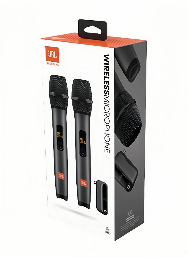 جي بي إل مجموعة ميكروفون لاسلكي JBLWIRELESSMIC-D / JBLWIRELESSMICAS2 أسود - Image 5
