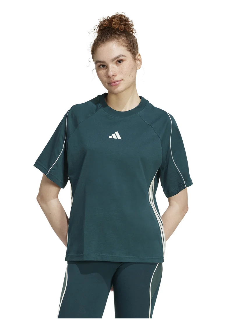 Adidas Stadium 3-Stripes T-Shirt