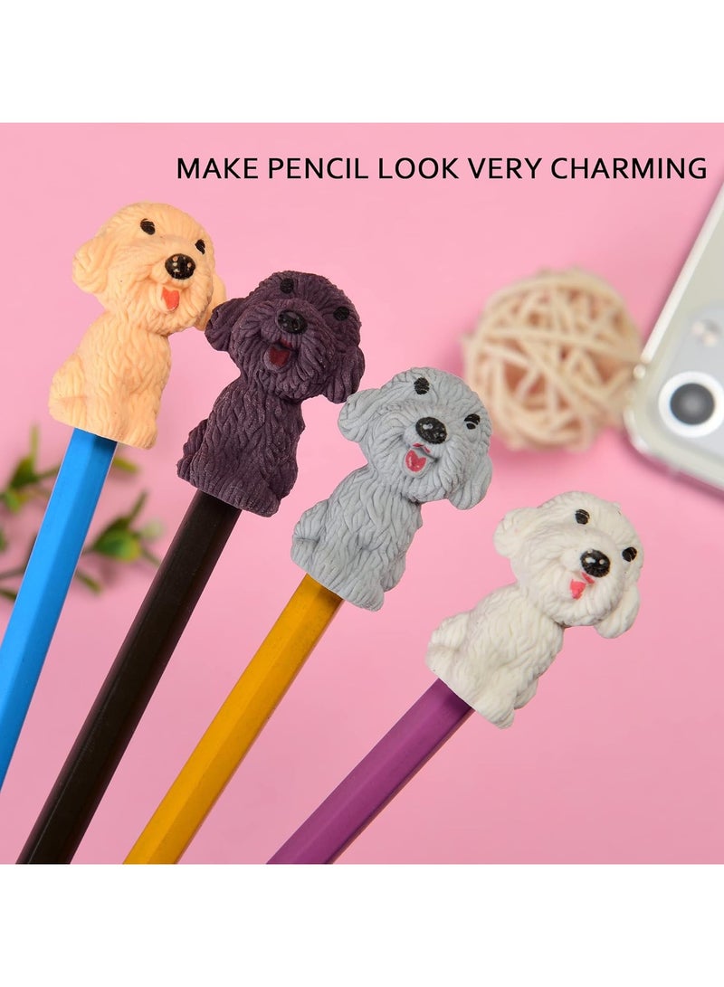 Animal Eraser Eraser Box: 36 Pieces Top Erasers for Pencils, Dog Shape - Image 2