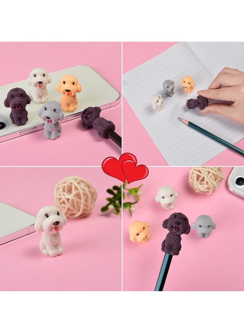 Animal Eraser Eraser Box: 36 Pieces Top Erasers for Pencils, Dog Shape - Image 3