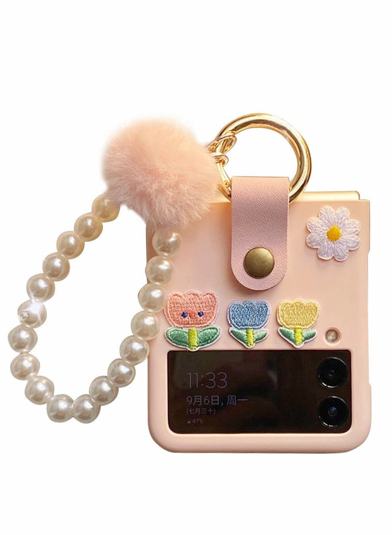 Excefore Case/Cover for Galaxy Z Flip 3, Case with Ring & Shockproof Non-Slip Protective Designed for Galaxy Z Flip 3 5G Case for Women, Girls, Kids - Image 1