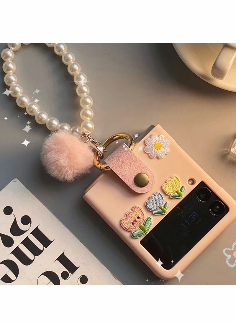 Excefore Case/Cover for Galaxy Z Flip 3, Case with Ring & Shockproof Non-Slip Protective Designed for Galaxy Z Flip 3 5G Case for Women, Girls, Kids - Image 3