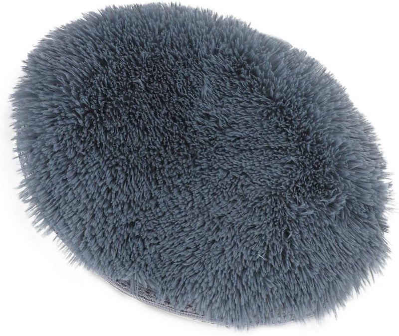 Plush Electric Blanket Heating Mat USB Pet Winter Mat 15.7" Silver Gray for Cats Small Dogs (Silver Grey) - Image 1
