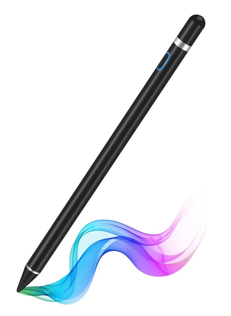 Active Stylus Pens for Touch Screens,  Rechargeable Digital Stylish Pen Pencil Universal for iPhone/iPad Pro/Mini/Air/Android and Most Capacitive Touch Screens - Image 1