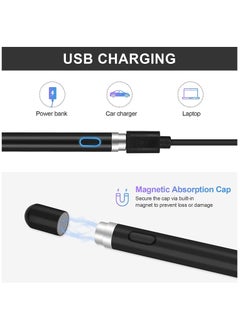 Generic Active Stylus Pens for Touch Screens,  Rechargeable Digital Stylish Pen Pencil Universal for iPhone/iPad Pro/Mini/Air/Android and Most Capacitive Touch Screens  - Image 3