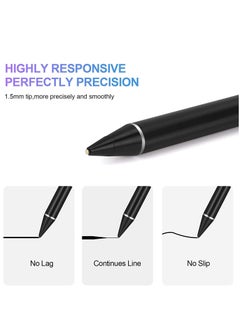 Generic Active Stylus Pens for Touch Screens,  Rechargeable Digital Stylish Pen Pencil Universal for iPhone/iPad Pro/Mini/Air/Android and Most Capacitive Touch Screens  - Image 4