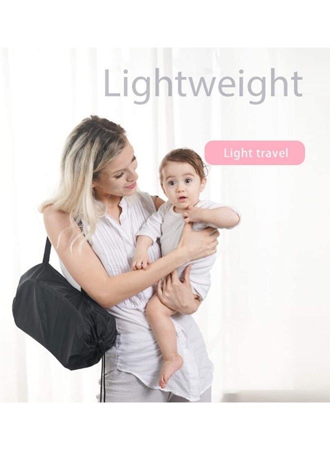 Arabest Baby Floor Seat Baby Seat with Tray Foldable Baby Seat Suitable for Eating, Playing, Beach, Picnic Garden (pink) - Image 5