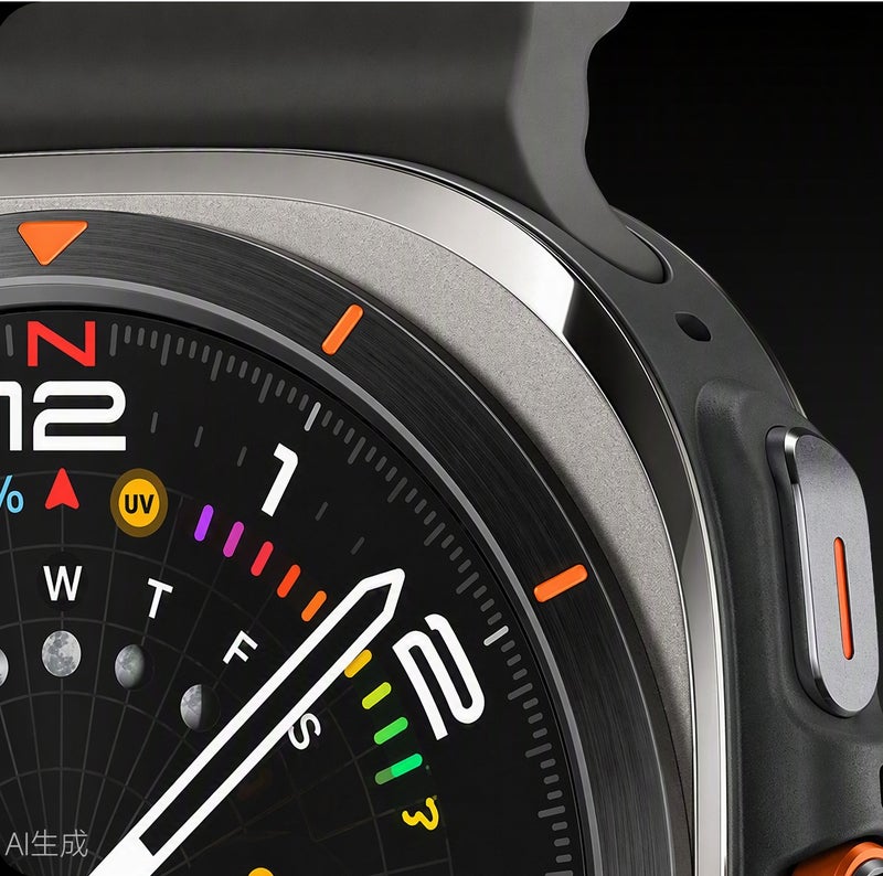 Kalobee AMOLED Smartwatch with GPS and Bluetooth Calling Black Featuring Multi Straps - Image 4