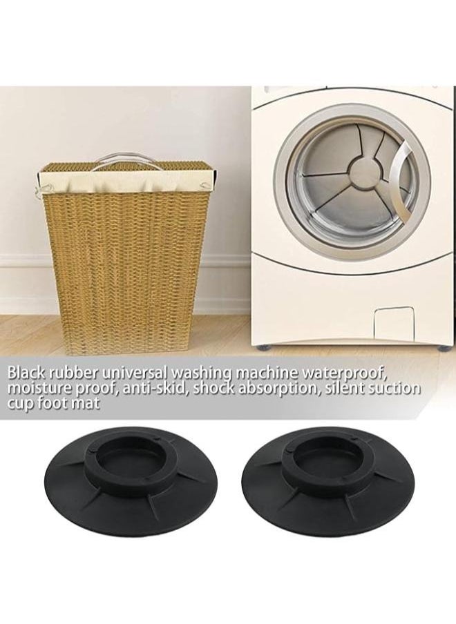 EasyLife 4PCS Washing Machine Foot Pads Anti Vibration Rubber Feet Anti-Slip Anti Shock Mat Universal for Washer Dryers Noise Dampening  - Image 3