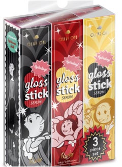 Rude Rude Olive Oyl Hydrating Gloss Stick Serum - 3 piece set  - Image 1