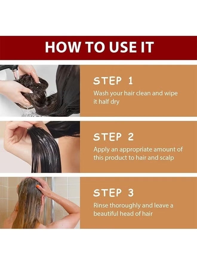 BARUBT Batana Oil For Hair Growth, Natural Organic Hair Conditioner, Repairs Damaged Hair, Leaves Hair Smoother, Natural Hair Growth Oil, Helps With Frizz, For All Hair Types - Image 5