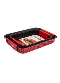 Newflon Newflon Rectangular Oven Tray set 2 Pieces  - Image 4