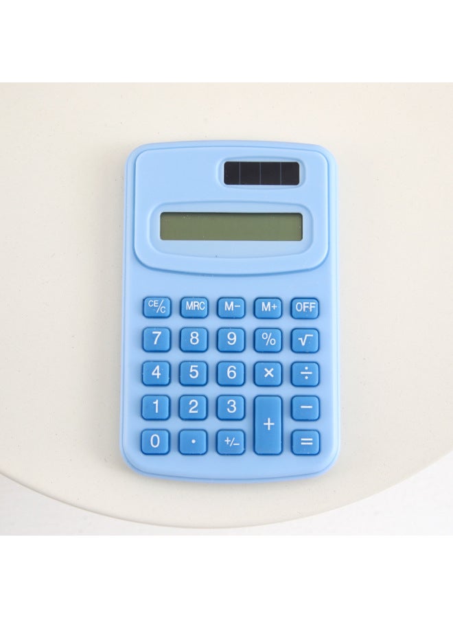 Simple Candy Color Mini Calculator Student Stationery Office Special Calculator Small Portable Arithmetic Computer