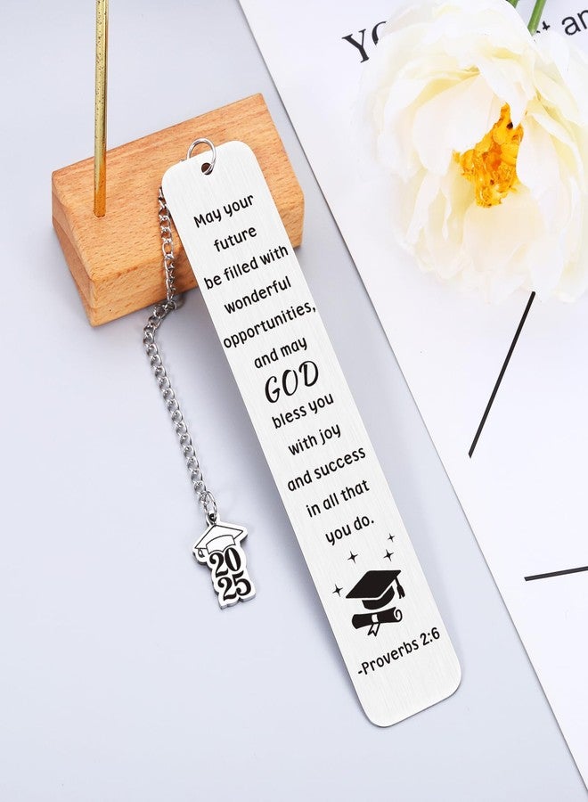Perleddom Graduation Gifts for Her Class of 2025 College Graduation Gifts for Women Christian Graduation Bookmark Gifts for Women Men 2025 Year Graduation Religious Nurse Graduation Gifts for Women - Image 3