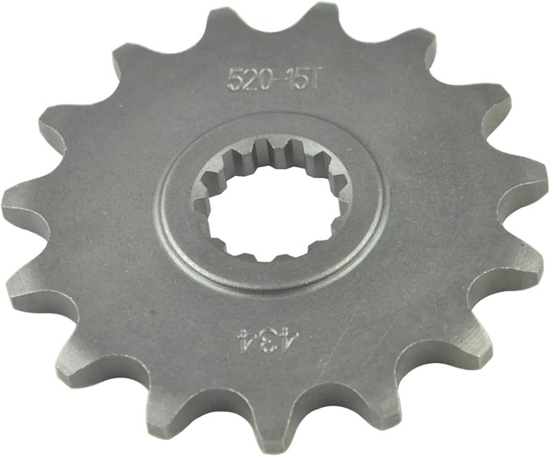 QASULER 520 15T Motorcycle Front Sprocket - Image 1